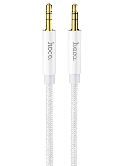 

Аксессуар Hoco UPA19 3.5 AUX - Jack 3.5 1m Silver 6931474759870, UPA19