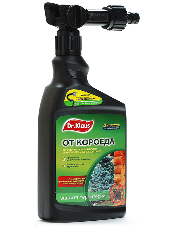 

Средство защиты от комаров Dr.Klaus Эжектор концентрат от Короеда 1L DK09230011, DK09230011