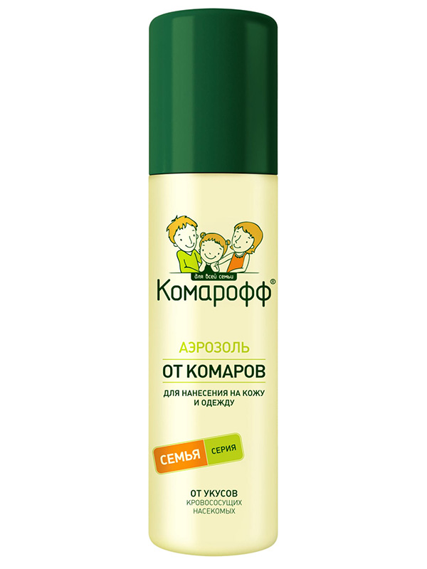 

Средство защиты от комаров Оффлайн Комарофф 150ml 66700704/24 - аэрозоль, 66700704/24