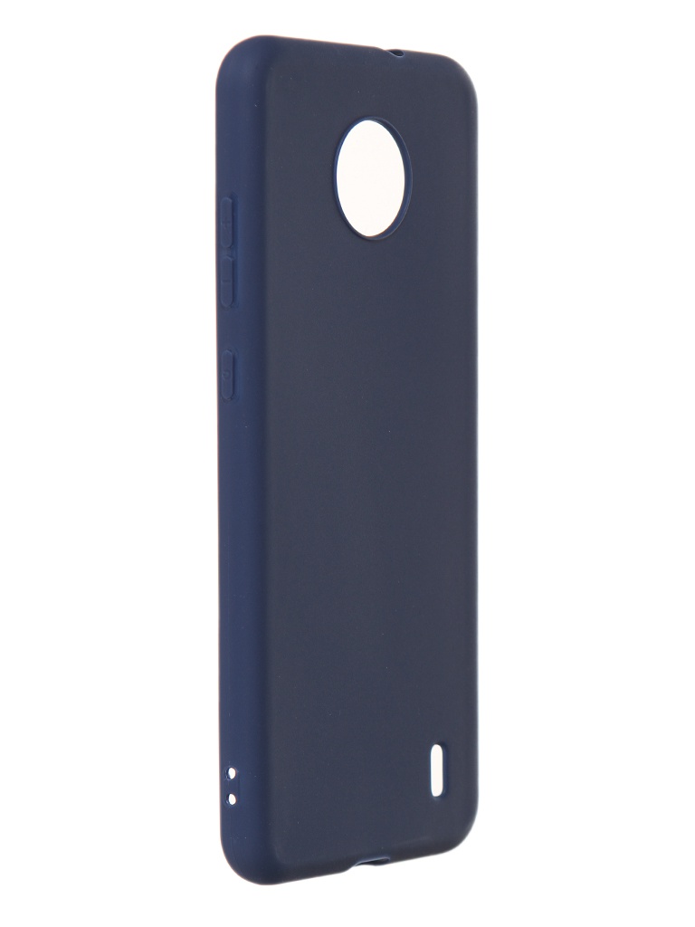 фото Чехол df для nokia c20 silicone blue nkcase-19 df-group