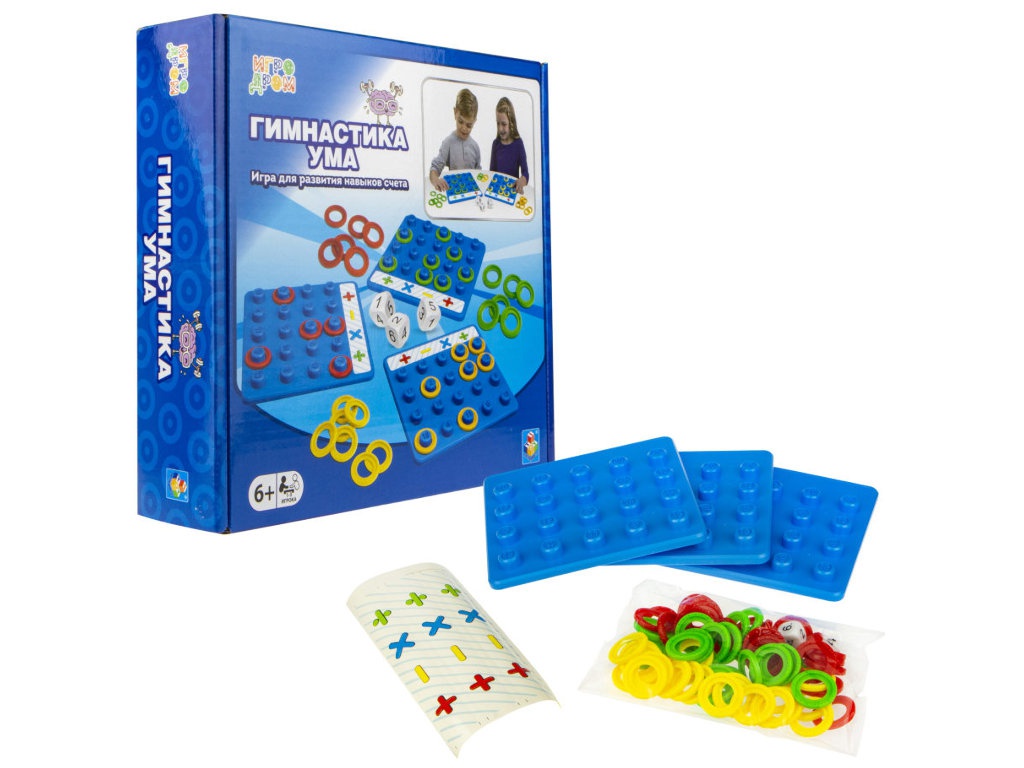 

Настольная игра 1Toy Игродром Гимнастика ума Т16693, Игродром Гимнастика ума Т16693