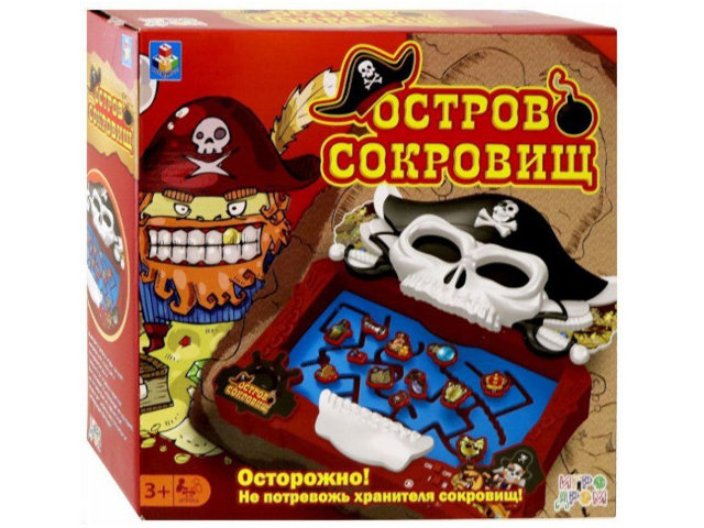 

Настольная игра 1Toy Игродром Остров сокровищ Т13565, Игродром Остров сокровищ Т13565
