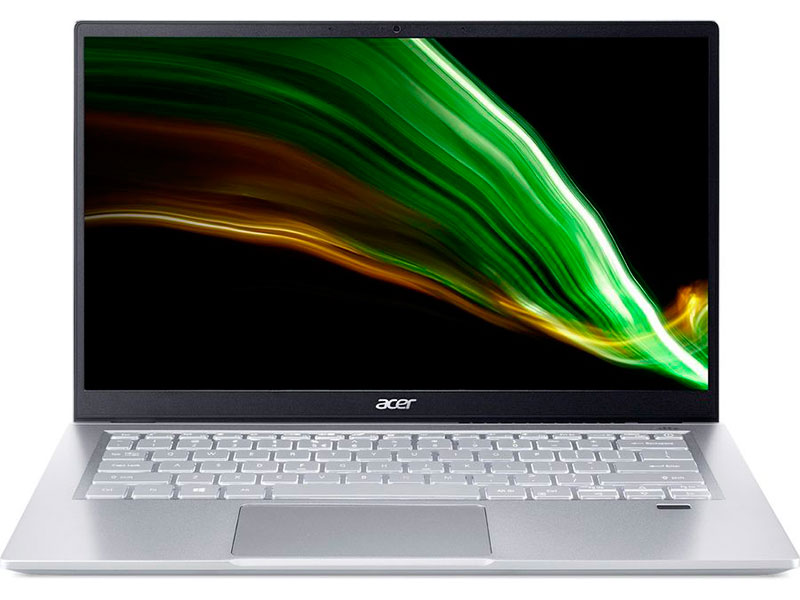 Ноутбук Acer Swift SF314-511-32P8 Silver NX.ABLER.003 (Intel Core i3-1115G4 3.0 GHz/8192Mb/256Gb SSD/Intel UHD Graphics/Wi-Fi/Bluetooth/Cam/14.0/1920x1080/no OS)