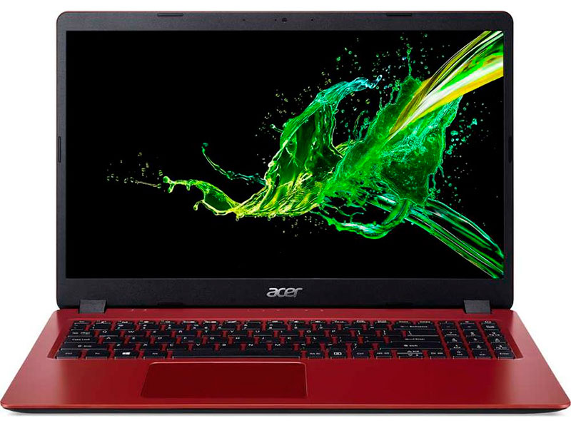 

Ноутбук Acer Aspire 3 A315-56-38UN Red NX.HS7ER.00K (Intel Core i3-1005G1 1.2 GHz/8192Mb/512Gb SSD/Intel UHD Graphics/Wi-Fi/Bluetooth/Cam/15.6/1920x1080/DOS), Aspire 3 A315-56-38UN NX.HS7ER.00K