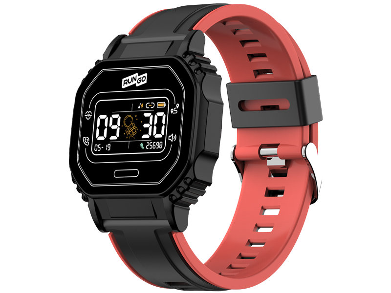 фото Умный браслет rungo w4 red-black