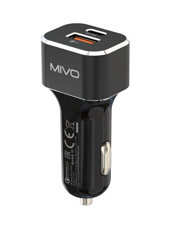 фото Зарядное устройство mivo mu-336q black 4602021038336