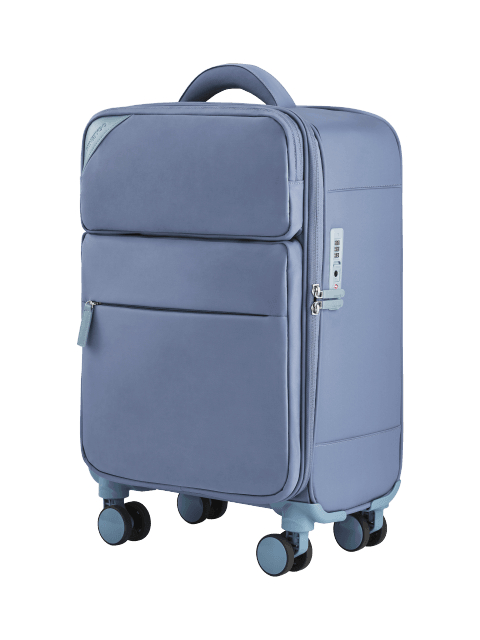 фото Чемодан xiaomi ninetygo space original luggage 20 light blue