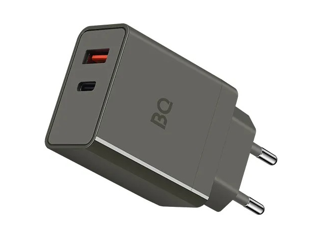 Зарядное устройство BQ Type-C + USB PD 20W + QC3.0 18W 38W 38W2A01
