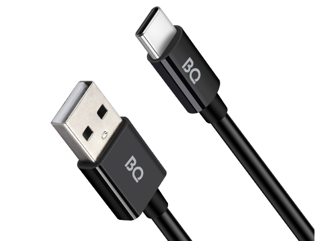 Аксессуар BQ CC02 USB - Type-C 2A 1.2m Black