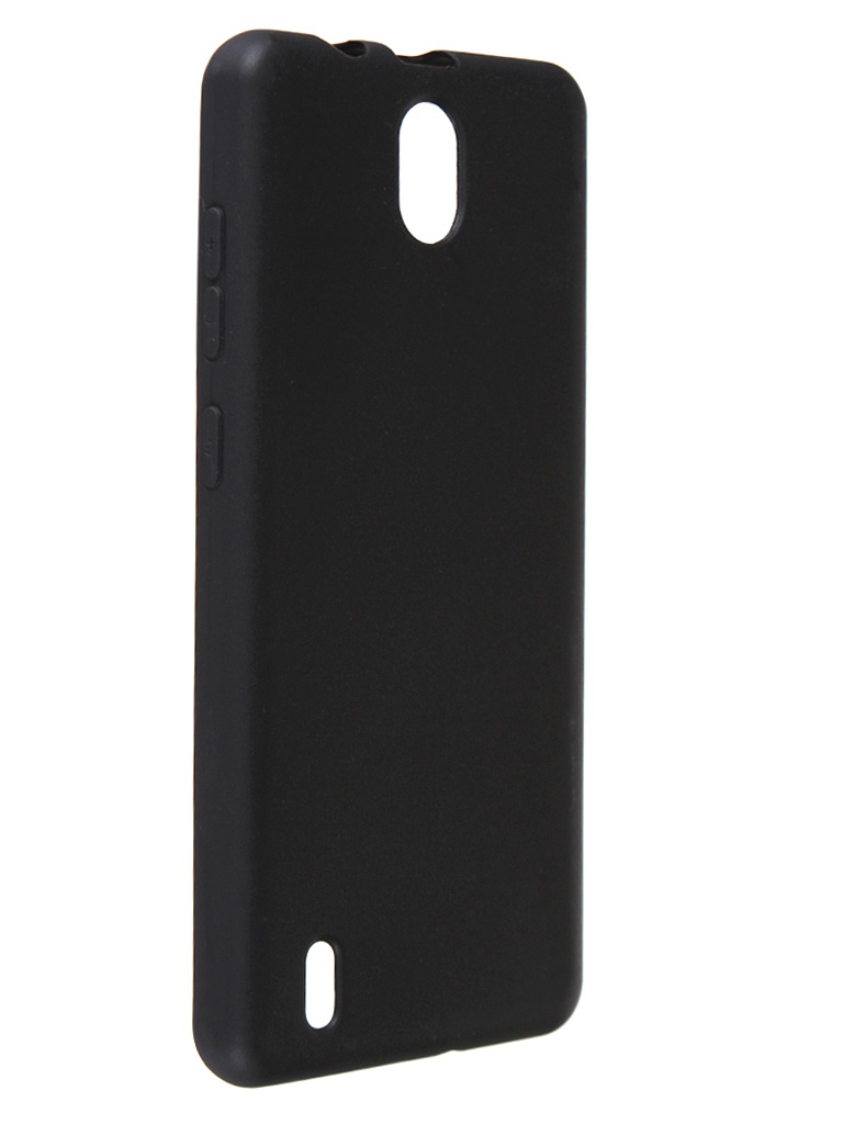 фото Чехол df для nokia c01 plus silicone black nkcase-18 df-group