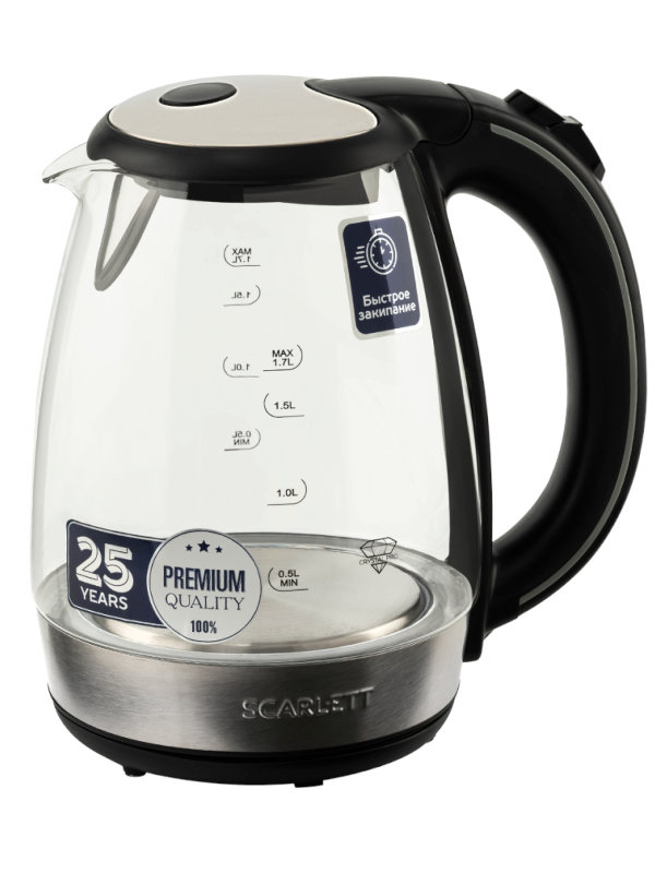 Чайник Scarlett SC-EK27G93 1.7L чайник scarlett sc ek27g93