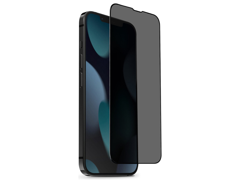 фото Защитное стекло zibelino для apple iphone 13 pro max 3d private black ztg-3d-pr-apl-13-pro-max-blk