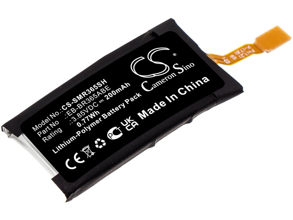 Aксессуар Аккумуляторная батарея CameronSino для Samsung Gear Fit 2 Pro SM-R365 CS-SMR365SH 200mah 0.77Wh 087176