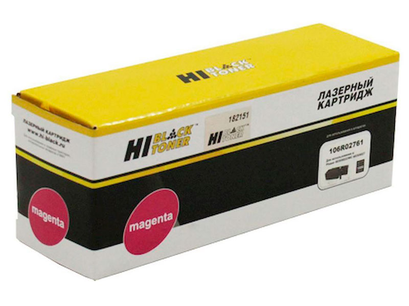 

Картридж Hi-Black (схожий с Xerox 106R02761) Magenta для Xerox Phaser 6020/6022/ WC 6025/6027 989999232, 106R02761