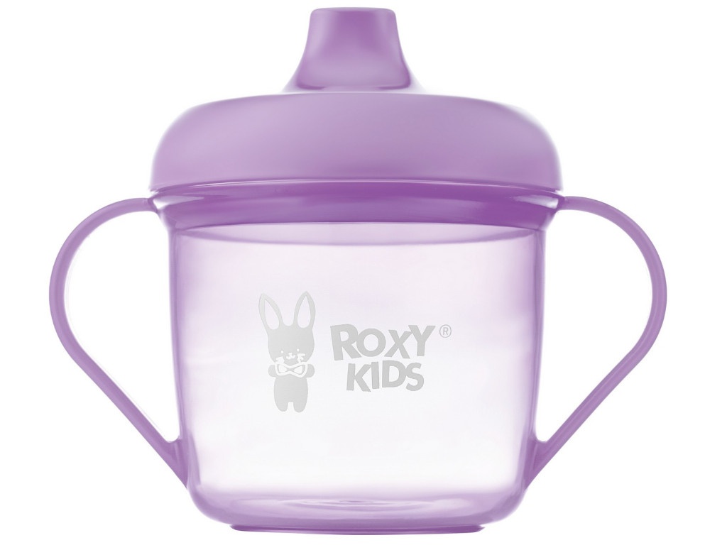 фото Кружка-поильник с носиком roxy-kids lavender rfd-005-v