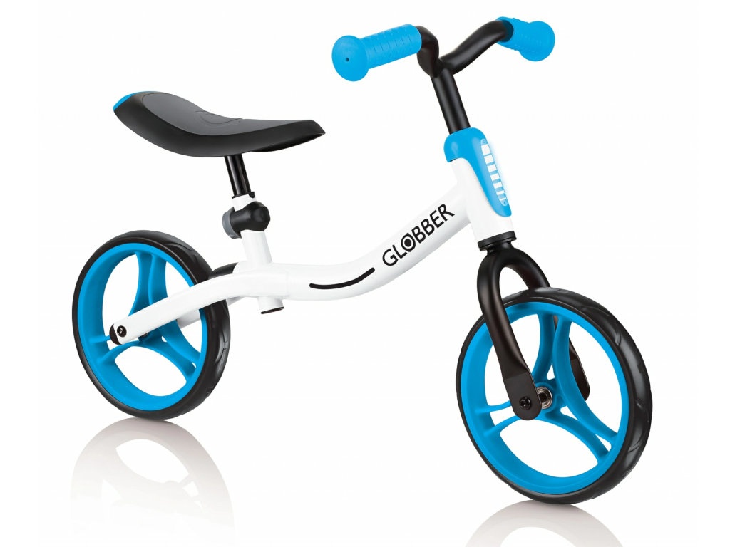 фото Беговел globber go bike white-light blue