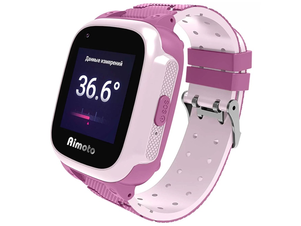 детские часы aimoto integra 4g pink Кнопка жизни Aimoto Integra 4G Pink 9600304