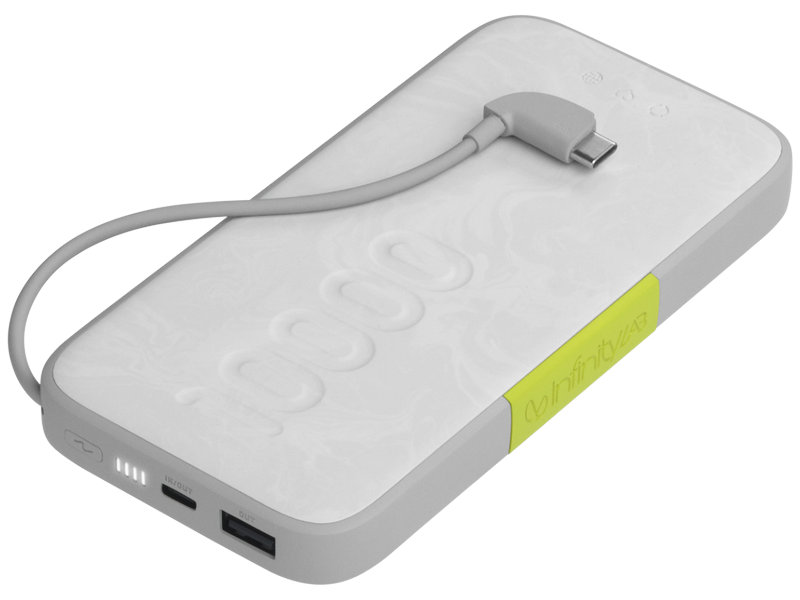 

Внешний аккумулятор Infinity Lab InstantGo 10000mAh White ILING10000CWHT, InstantGo