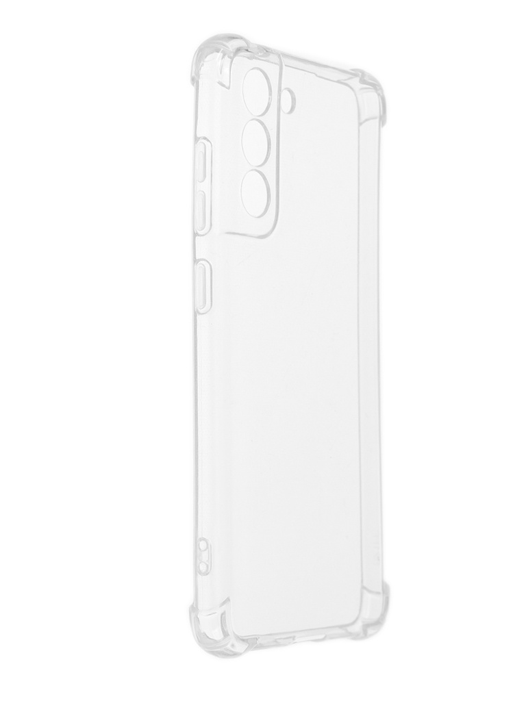 Чехол iBox для Samsung Galaxy S21FE Crystal с усиленными углами Silicone Transparent УТ000030740