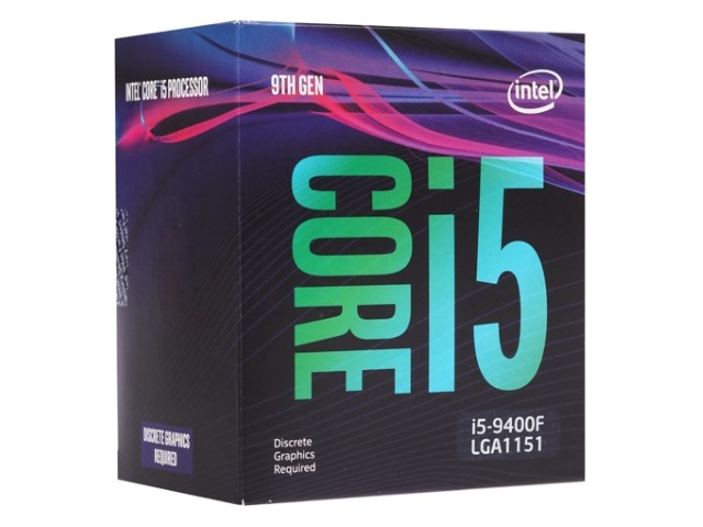

Процессор Intel Core i5-9400F (2900MHz/LGA1151 v2/L3 9216Kb) BOX, BX80684I59400F