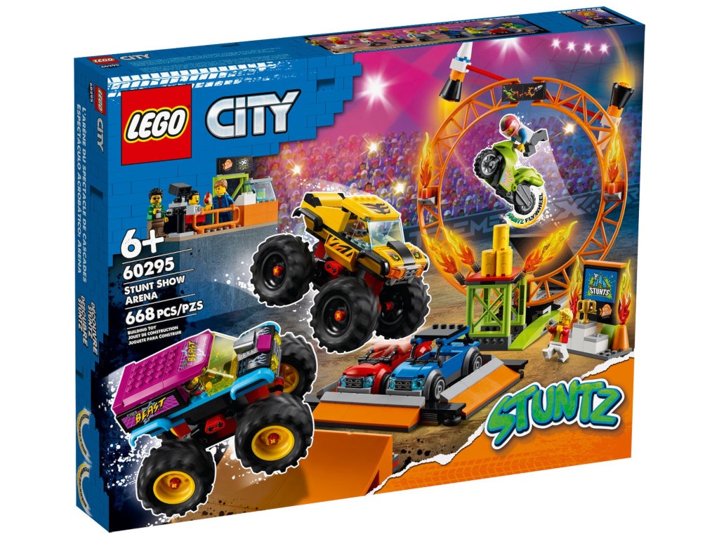 Lego City Stuntz Арена для шоу каскадёров 60295