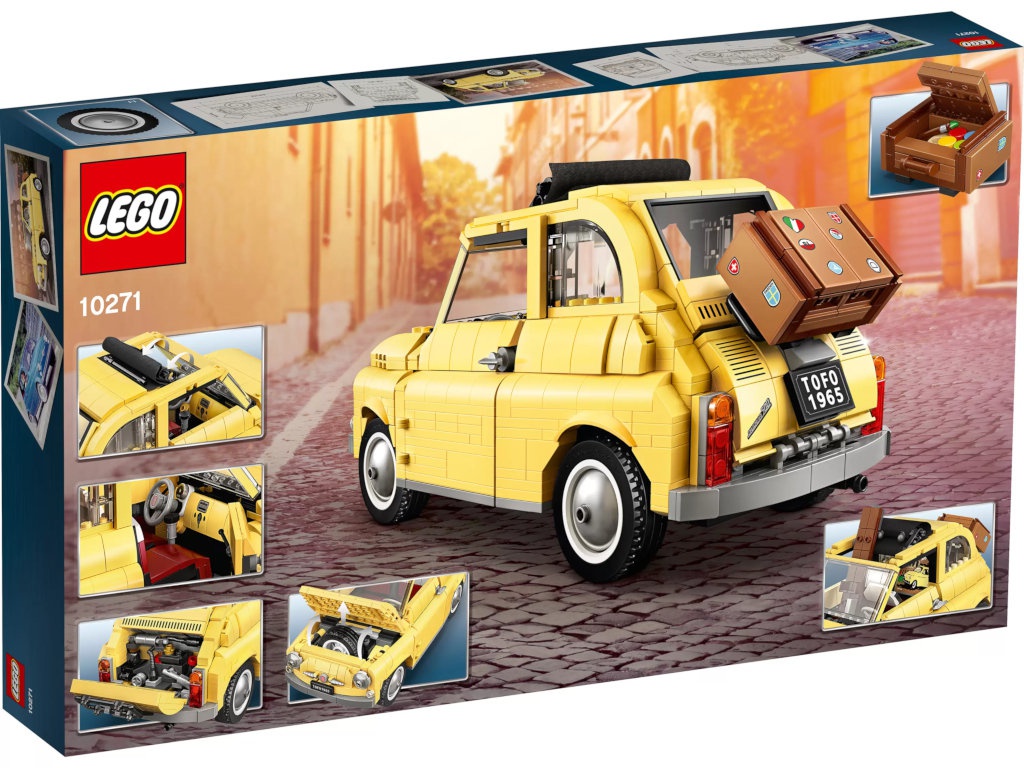 

Lego Creator Fiat 500 960 дет. 10271, Creator Fiat 500