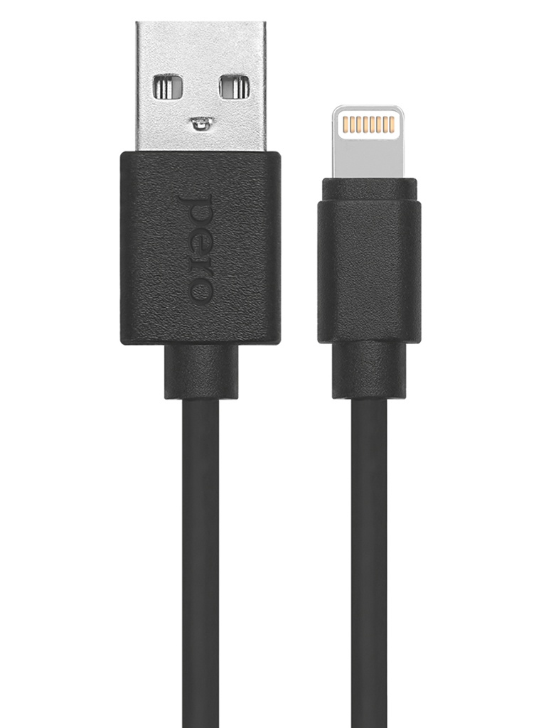 

Аксессуар Pero DC-03 Lightning 2A 0.2m Black PRDC-038P02MB, DC-03