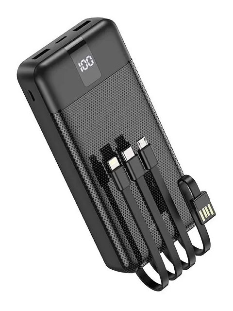 фото Внешний аккумулятор borofone power bank bj20a 20000mah black 6974443382730 / 0l-00054439