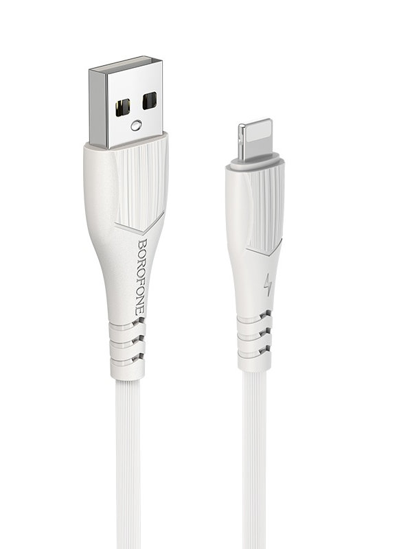 Аксессуар Borofone BX37 Wieldy USB - Lightning 1m White 6931474720863/0L-00049904