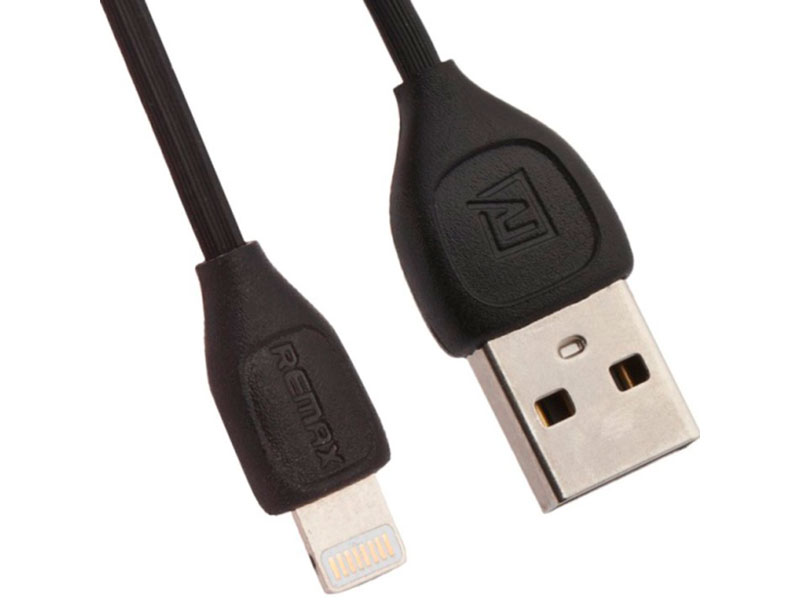 Аксессуар Remax Lesu RC-050i USB - Lightning 1m Black 6954851258612/0L-00034479
