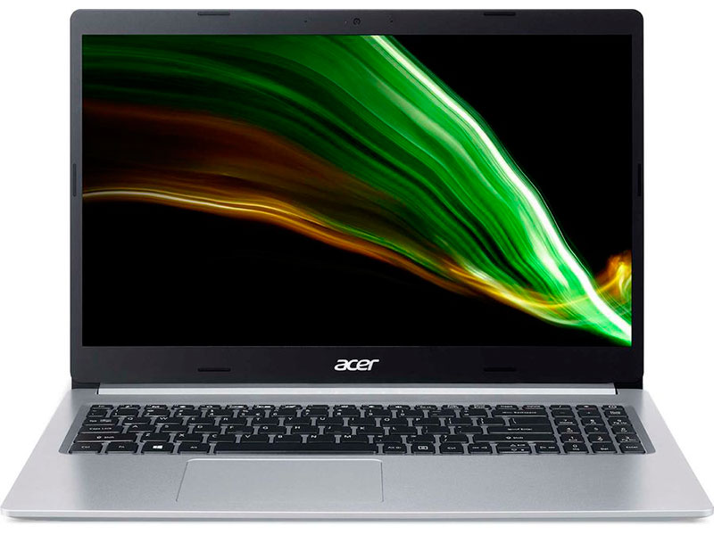 фото Ноутбук acer aspire 5 a515-45-r1k6 silver nx.a84er.00c (amd ryzen 3 5300u 2.6 ghz/8192mb/128gb ssd/amd radeon graphics/wi-fi/bluetooth/cam/15.6/1920x1080/eshell)