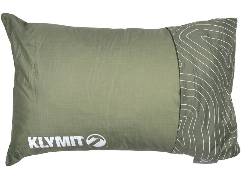 фото Подушка klymit drift camp pillow regular green 12drgr01c