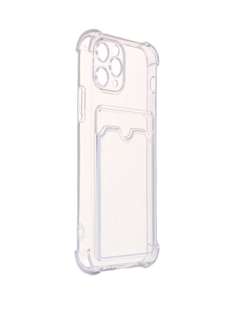 Чехол LuxCase для APPLE iPhone 11 Pro TPU с картхолдером 1.5mm Transparent 63502