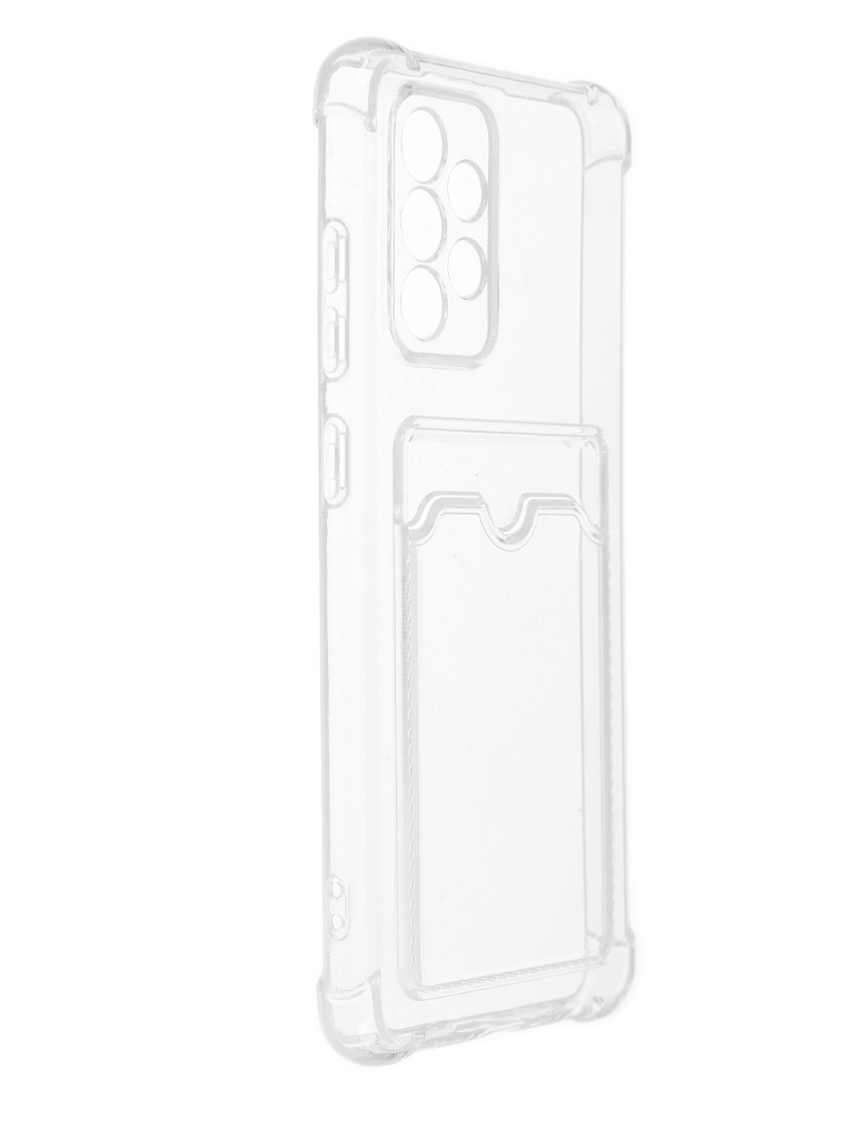 

Чехол LuxCase для Samsung Galaxy A52 TPU с картхолдером 1.5mm Transparent 63517, Samsung Galaxy A52