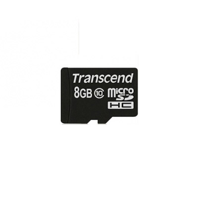 

Карта памяти 8Gb - Transcend - Micro Secure Digital HC Class 10 TS8GUSDC10, TS8GUSDC10