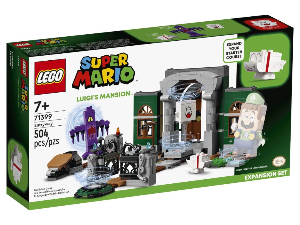 Lego Super Mario Дополнительный набор Luigi s Mansion: вестибюль 71399