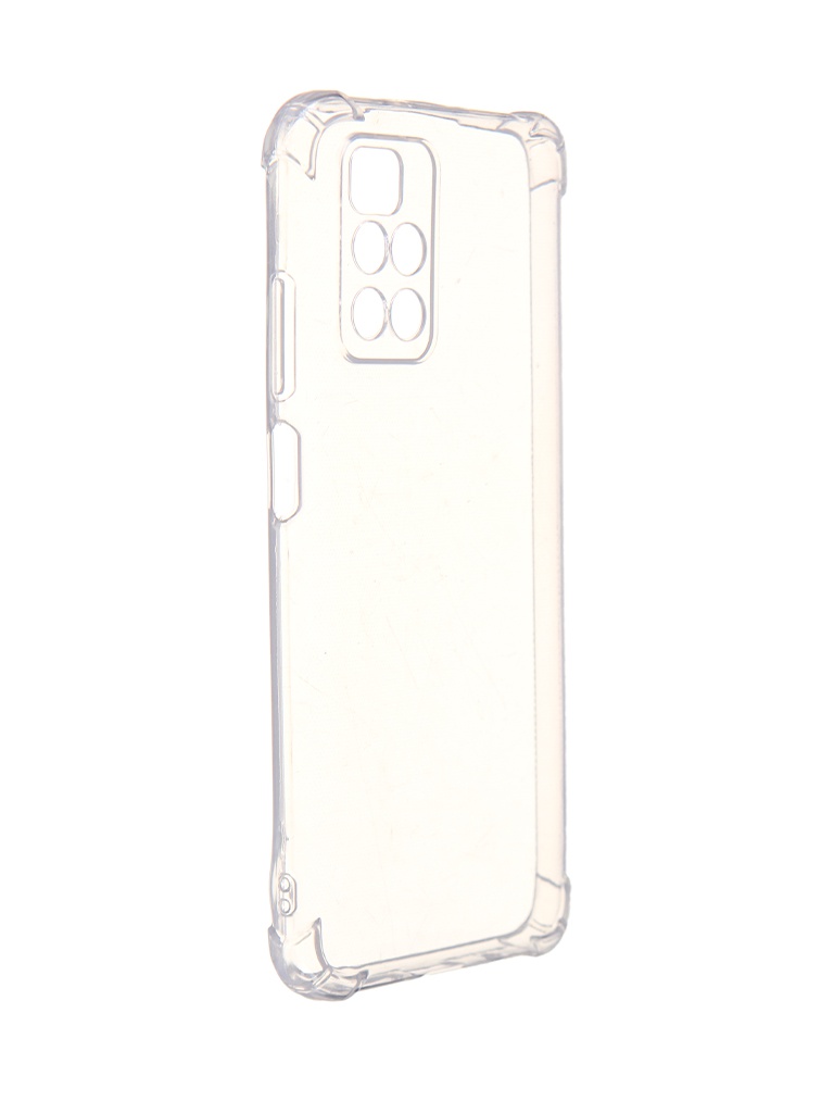 Чехол iBox для Xiaomi Redmi 10 Crystal с усиленными углами Silicone Transparent УТ000030337