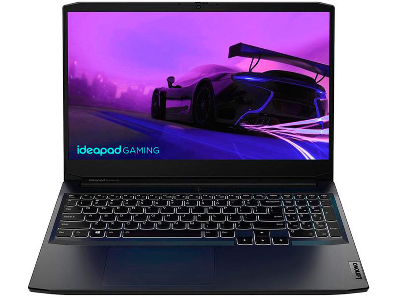 фото Ноутбук lenovo gaming3 15ihu6 82k100y6ru (intel core i5-11300h 3.1ghz/8192mb/512gb ssd/no odd/nvidia geforce rtx 3050 4096mb/wi-fi/cam/15.6/1920x1080/windows 11 64-bit)