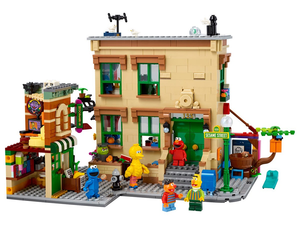 

Lego Ideas Улица Сезам 21324, Ideas Улица Сезам