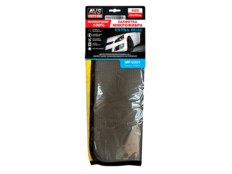 

Салфетка микрофибра AVS MF-0221 42х40cm A40842S, MF-0221