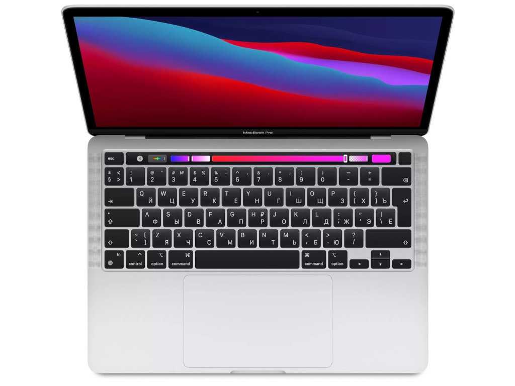 фото Ноутбук apple macbook pro 13 2020 z11d0003c (apple m1/16384mb/256gb/wi-fi/cam/13.3/2560x1600/touch bar/mac os)