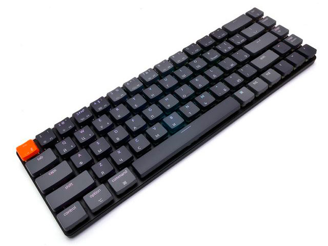 фото Клавиатура keychron k7 rgb gateron blue switch k7e2