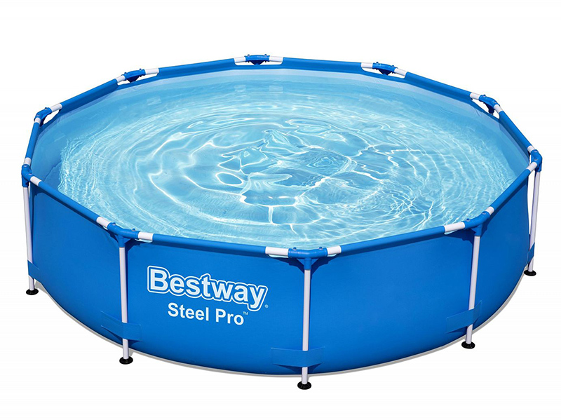Бассейн Bestway Steel Pro 305x76cm 56677 BW бассейн каркасный bestway 366х100 см steel pro max 56709bw фильтр насос лестница 9150 л