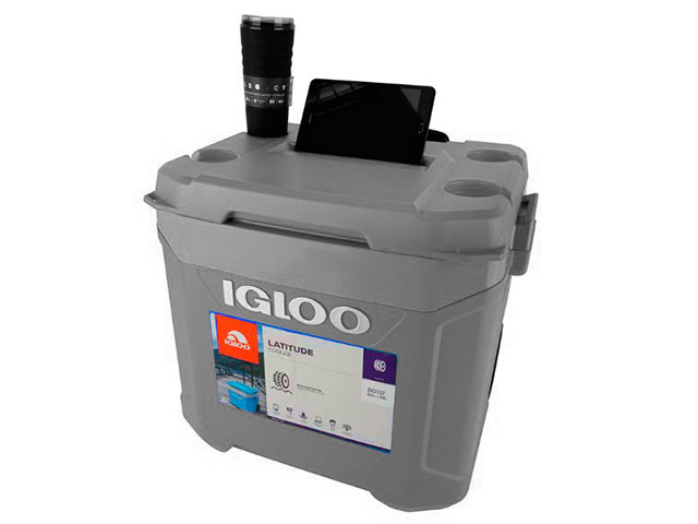 

Термоконтейнер Igloo Latitude 90 Roller Grey Sea 34689, Latitude 90 Roller