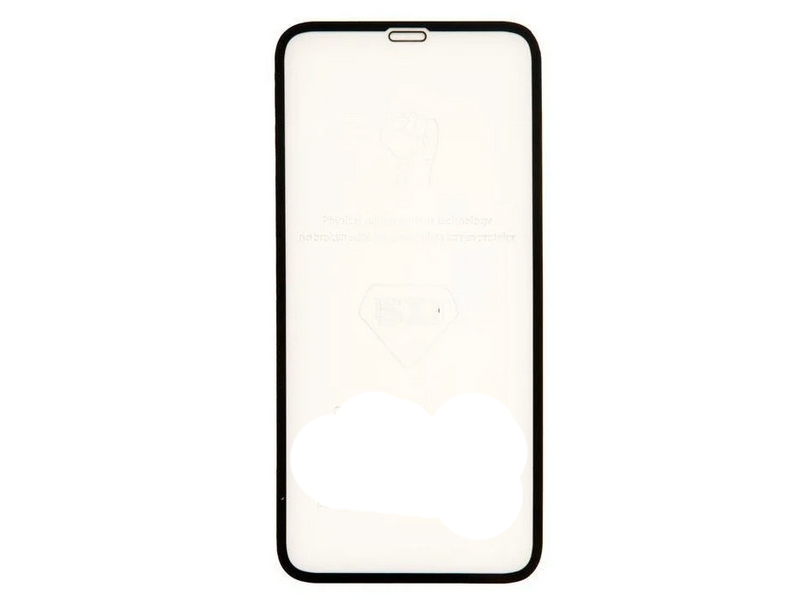 Защитное стекло Luazon для APPLE iPhone XR / 11 9D 9H 7152574