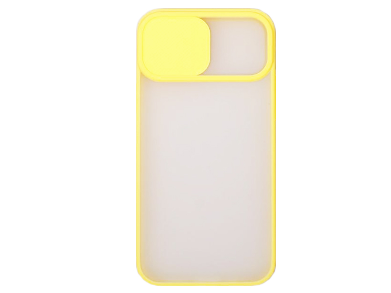 фото Чехол luazon для apple iphone 12 pro plastic yellow 6253029