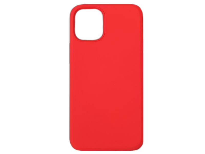 фото Чехол luazon для apple iphone 12 mini soft-touch silicone red 6248021