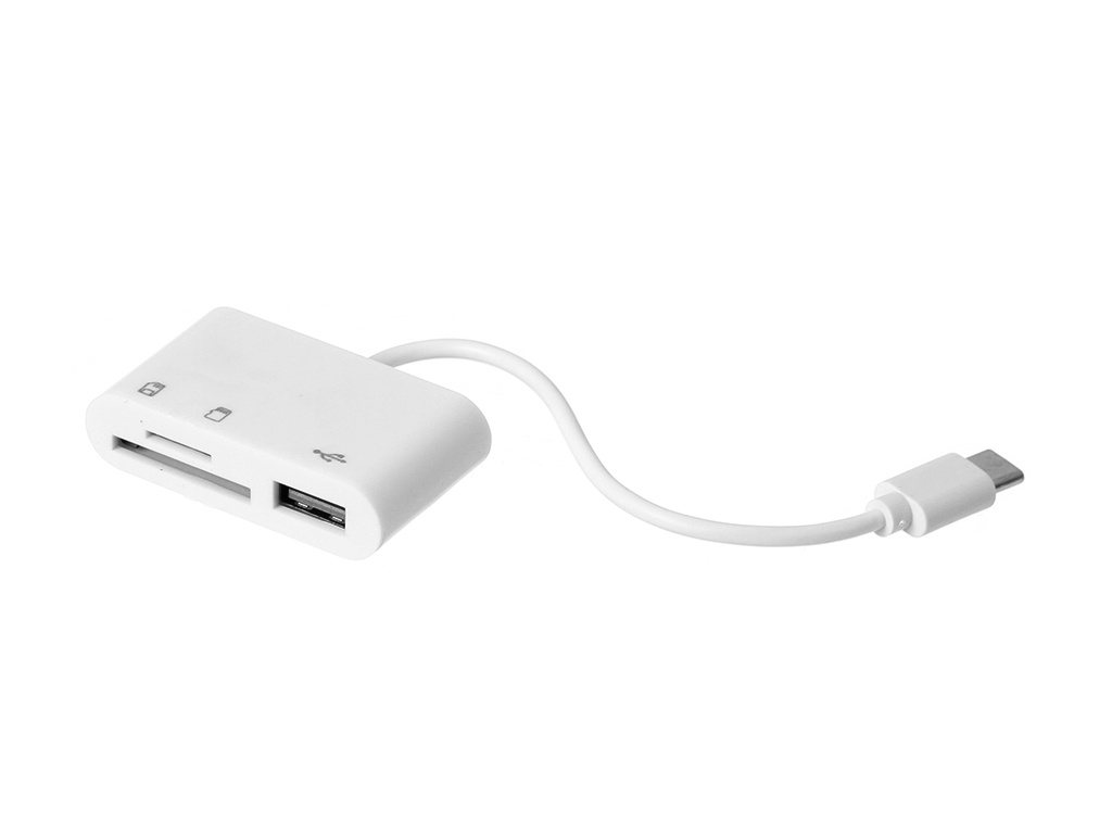 

Картридер Luazon LNCR-099 OTG Type-C / USB / MicroSD / SD 7361631, LNCR-099