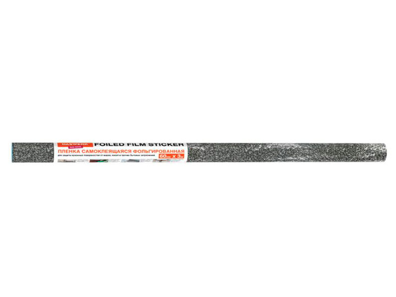 

Самоклеящаяся алюминиевая фольга Daswerk Узор 0.6m х 3m Silver 607846, 607846