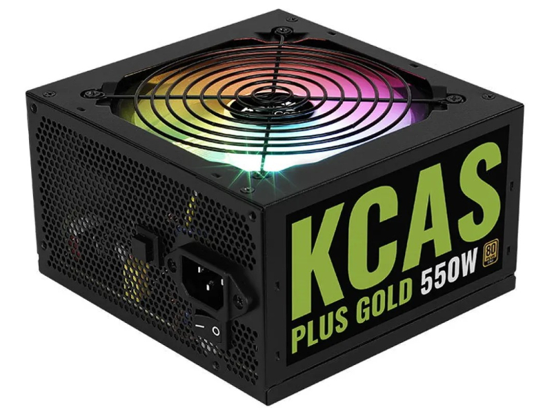 фото Блок питания aerocool kcas plus gold 550w 4710562759198